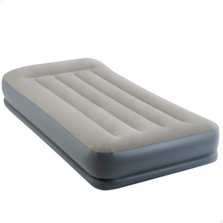 CAMA HINCHABLE CON INFLADOR ELECTRICO 99 x 191 x 30 cm - SUMINISTROS CAMARA