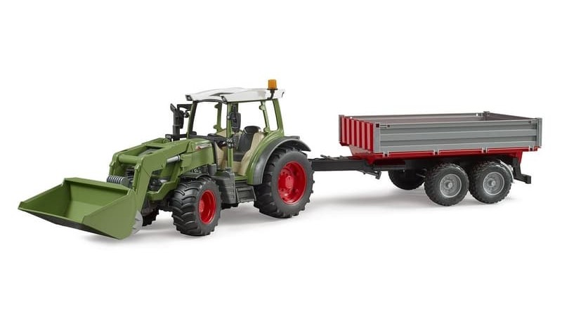 TRACTOR FENDT VARIO 211 CON PALA Y REMOLQUE - SUMINISTROS CAMARA