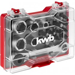 JUEGO DE PUNTAS Y VASOS 20PZS KWB - SUMINISTROS CAMARA