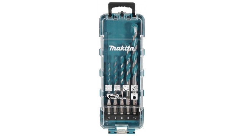 SET BROCAS MULTIMATERIAL T.C.T 5PCS MAKITA - SUMINISTROS CAMARA