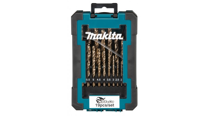 SET DE BROCAS DE METAL HSS-Co 19 PCS MAKITA - SUMNISTROS CAMARA