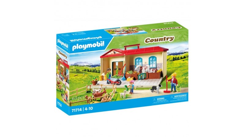 GRANJA MALETIN PLAYMOBIL - SUMINISTROS CÁMARA