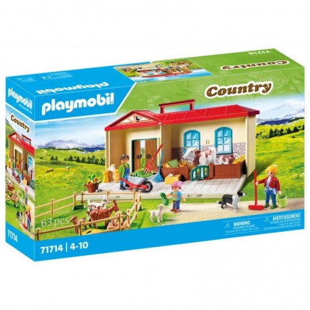 GRANJA MALETIN PLAYMOBIL - SUMINISTROS CÁMARA