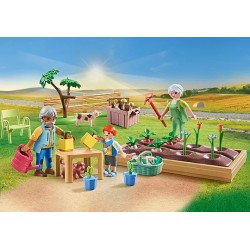 HUERTO CON ABUELOS PLAYMOBIL - SUMINISTROS CÁMARA