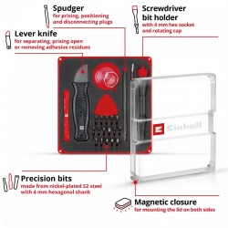 JUEGO DE PUNTAS DE PRECISION 28PCS EINHELL - SUMINISTROS CÁMARA