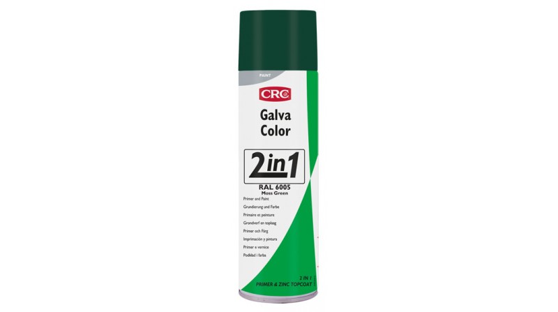 GALVACOLOR 2 EN 1 VERDE MUSGO 500ml CRC - SUMINISTROS CÁMARA