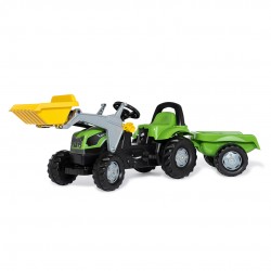 TRACTOR DE PEDALES ROLLYKID DEUTZ-FAHR 5115 G TB - SUMINISTROS CÁMARA