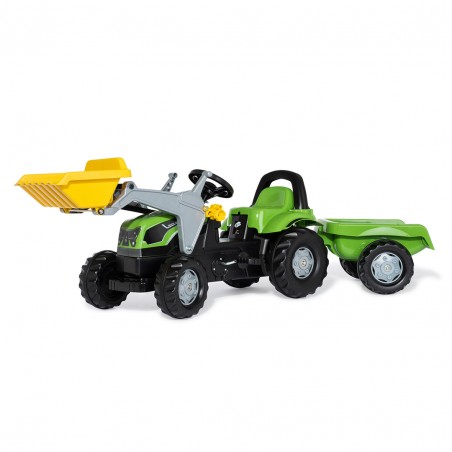 TRACTOR DE PEDALES ROLLYKID DEUTZ-FAHR 5115 G TB - SUMINISTROS CÁMARA