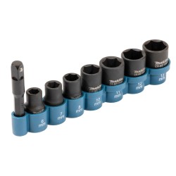 JUEGO VASOS IMPACTO 1/4" 8PCS MAKITA - SUMINISTROS CÁMARA