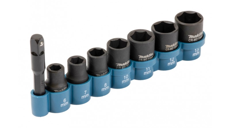 JUEGO VASOS IMPACTO 1/4" 8PCS MAKITA - SUMINISTROS CÁMARA