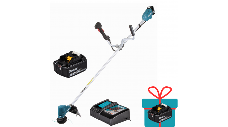 PACK + BATERÍA DE REGALO DESBROZADORA DUR190U MAKITA - SUMINISTROS CÁMARA