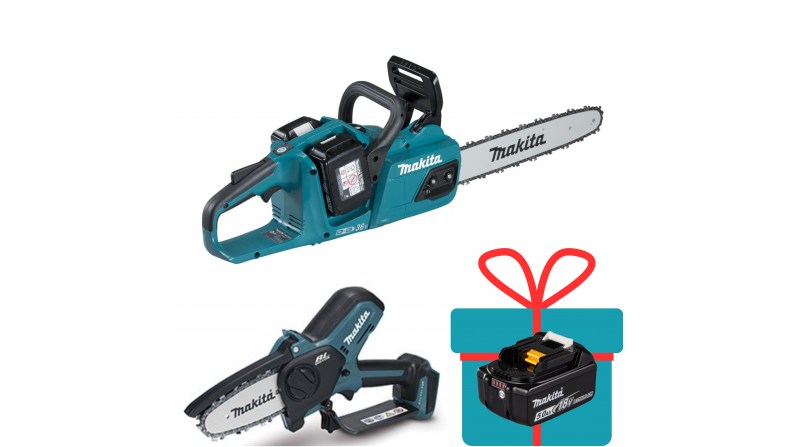 PACK MOTOSIERRAS 18V MAKITA - SUMINISTROS CÁMARA