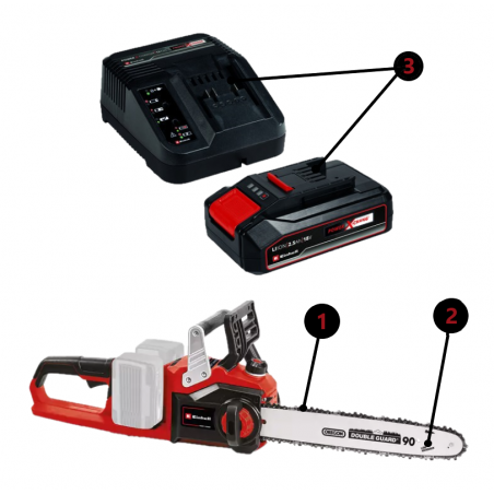 DESPIECE MOTOSIERRA GP-LC 36/35 Li-Solo EINHELL